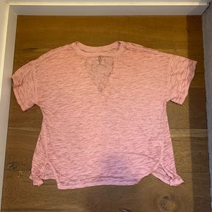 Free People We the Free Jordan Cutout Tee